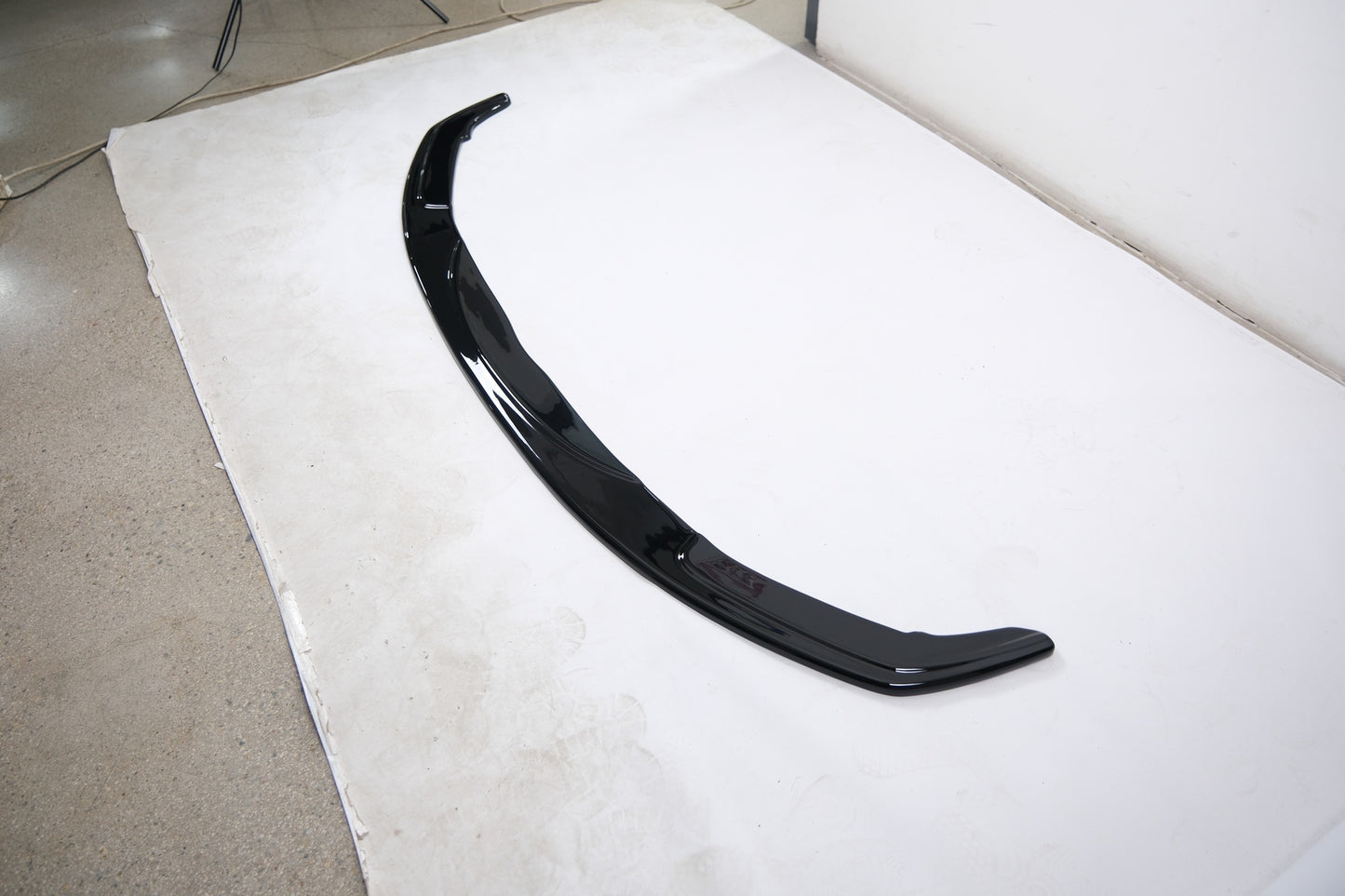 Frontsplitter Hochglanz Schwarz passend für BMW 5er F10/F11 M-Pack 2011-2016 Version 3 mit ABE TÜV