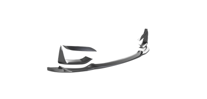 Frontsplitter passend für BMW M4 F82 / M3 F80 2014-2021 mit Frontflaps Hochglanz Schwarz