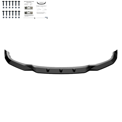 FS01.162 - Frontsplitter passend für BMW X1 M-Pack F48 2015-2019 Hochglanz Schwarz