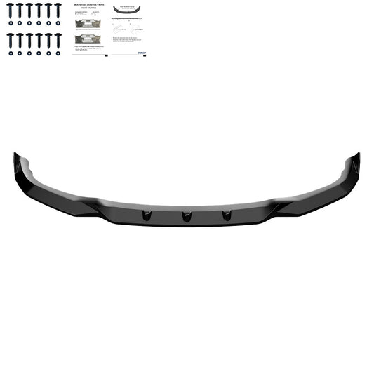 FS01.162 - Frontsplitter passend für BMW X1 M-Pack F48 2015-2019 Hochglanz Schwarz
