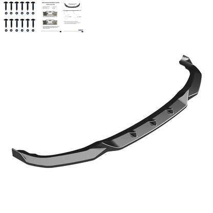 FS01.162 - Frontsplitter passend für BMW X1 M-Pack F48 2015-2019 Hochglanz Schwarz