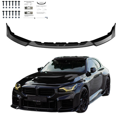 FS01.184 - Frontsplitter passend für BMW M2 G87 2023+ Hochglanz Schwarz