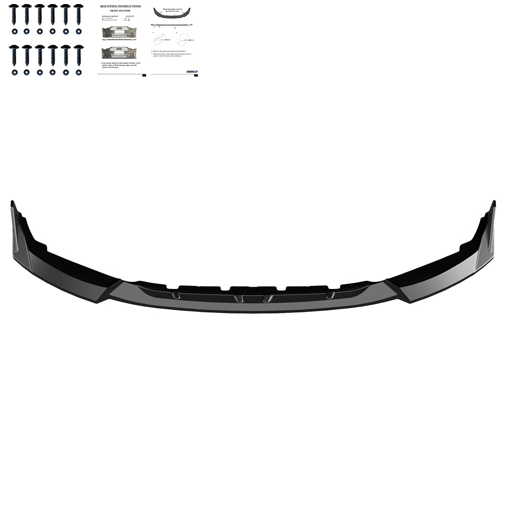 FS01.184 - Frontsplitter passend für BMW M2 G87 2023+ Hochglanz Schwarz