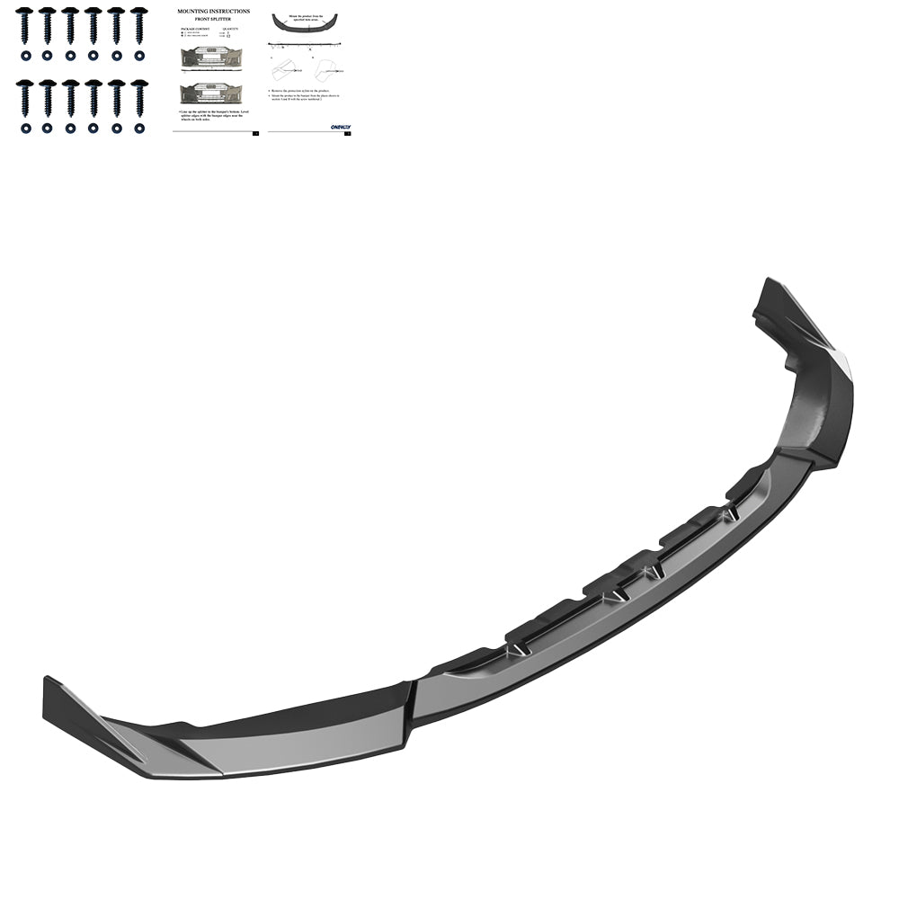 FS01.184 - Frontsplitter passend für BMW M2 G87 2023+ Hochglanz Schwarz
