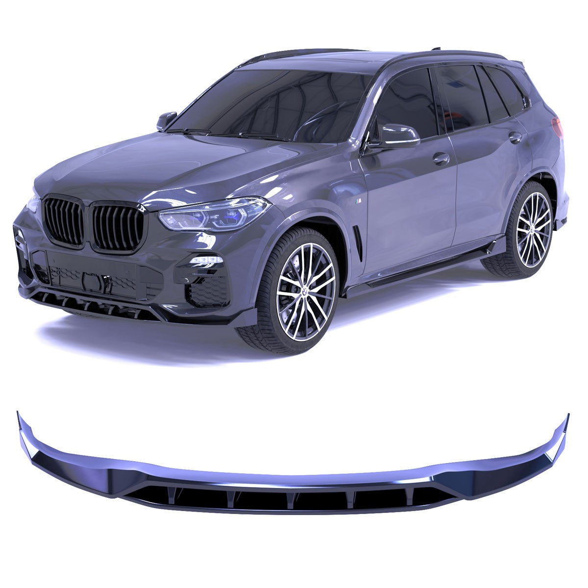 Frontsplitter (2 Stück) passend für BMW X5 G05 M-Sport 2018-2023
