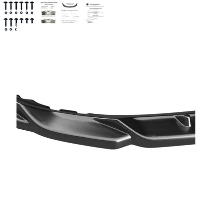 Frontsplitter passend für CUPRA Ateca 2018 - 2021 mit ABE TÜV Hochglanz Schwarz