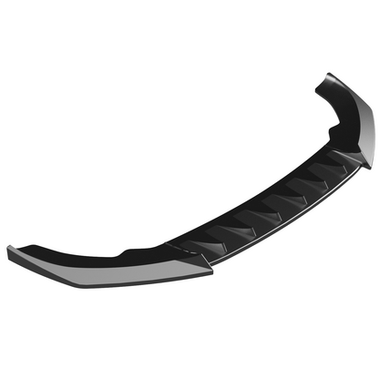 FS01.187 - Frontsplitter Hochglanz Schwarz passend für CUPRA Leon MK1 Facelift 2024+