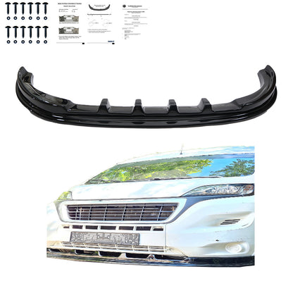 FS01.009 - Frontsplitter passend für FIAT Ducato 4. Generation 2014+ mit ABE TÜV Hochglanz Schwarz