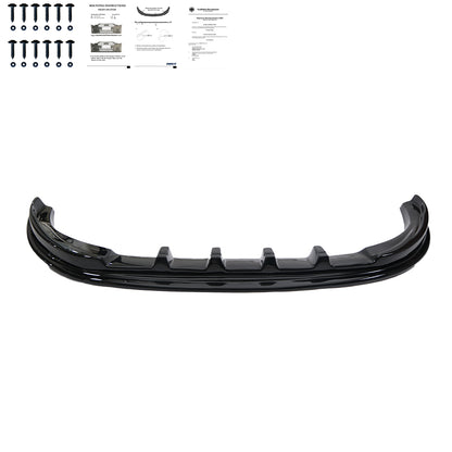 FS01.009 - Frontsplitter passend für FIAT Ducato 4. Generation 2014+ mit ABE TÜV Hochglanz Schwarz