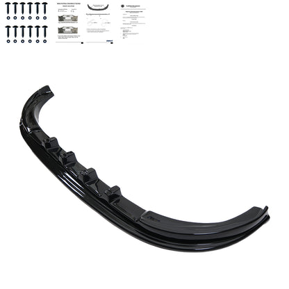 FS01.009 - Frontsplitter passend für FIAT Ducato 4. Generation 2014+ mit ABE TÜV Hochglanz Schwarz