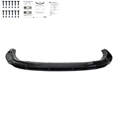 FS01.005 - Frontsplitter passend für FORD Transit Custom MK1 2012-2018 mit ABE TÜV Hochglanz Schwarz