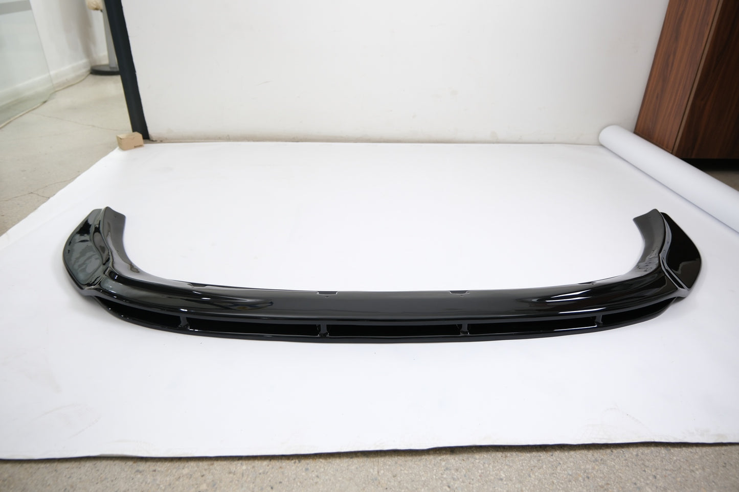FS01.005 - Frontsplitter passend für FORD Transit Custom MK1 2012-2018 mit ABE TÜV Hochglanz Schwarz