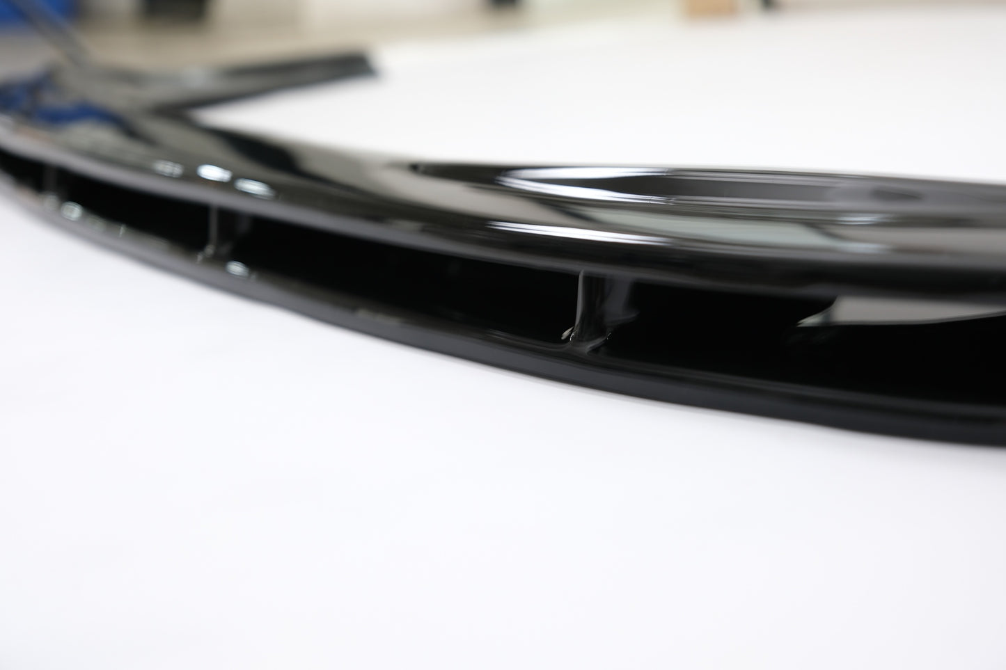 FS01.005 - Frontsplitter passend für FORD Transit Custom MK1 2012-2018 mit ABE TÜV Hochglanz Schwarz