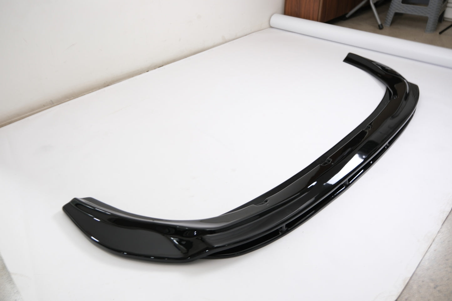 FS01.005 - Frontsplitter passend für FORD Transit Custom MK1 2012-2018 mit ABE TÜV Hochglanz Schwarz