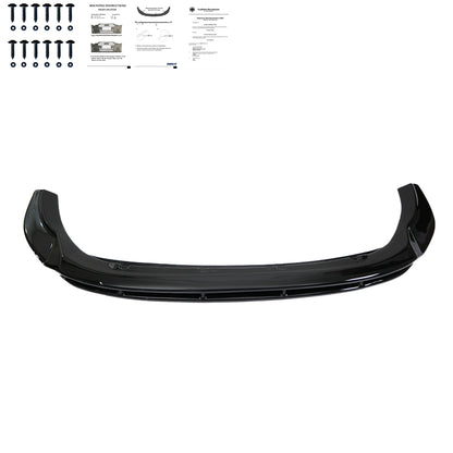 FS01.007 - Frontsplitter passend für FORD Transit Custom MK1 Facelift 2018+ mit ABE TÜV Hochglanz Schwarz