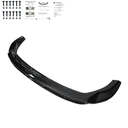 FS01.007 - Frontsplitter passend für FORD Transit Custom MK1 Facelift 2018+ mit ABE TÜV Hochglanz Schwarz
