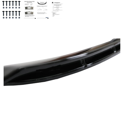 FS01.007 - Frontsplitter passend für FORD Transit Custom MK1 Facelift 2018+ mit ABE TÜV Hochglanz Schwarz