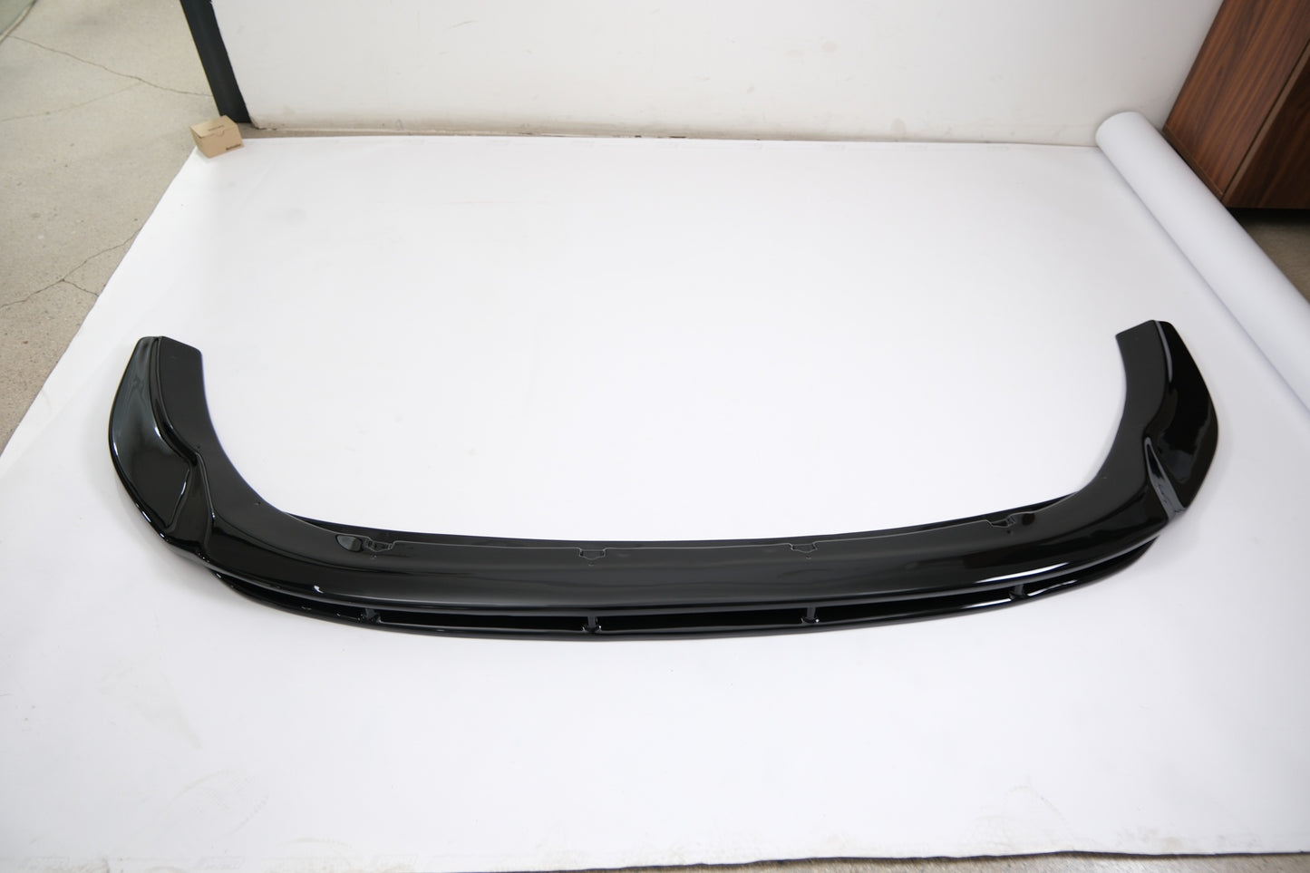 FS01.007 - Frontsplitter passend für FORD Transit Custom MK1 Facelift 2018+ mit ABE TÜV Hochglanz Schwarz