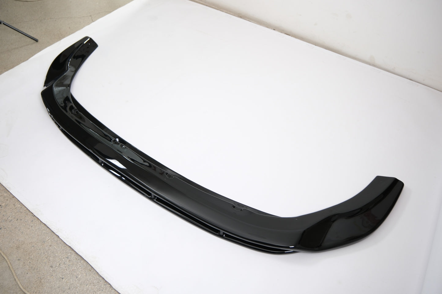 FS01.007 - Frontsplitter passend für FORD Transit Custom MK1 Facelift 2018+ mit ABE TÜV Hochglanz Schwarz