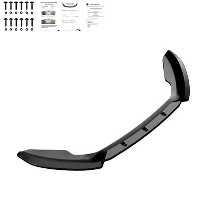 Frontsplitter passend für FORD Fiesta MK7 Facelift 2012-2017 mit ABE TÜV Hochglanz Schwarz