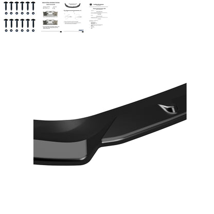 Frontsplitter passend für FORD Fiesta MK7 Facelift 2012-2017 mit ABE TÜV Hochglanz Schwarz