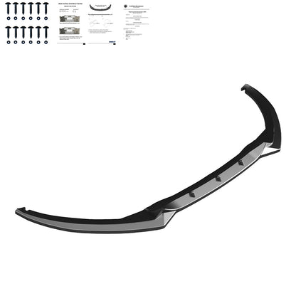Frontsplitter passend für FORD Focus ST Mk3 Facelift 2015-2018 mit ABE TÜV Hochglanz Schwarz