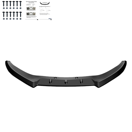 FS01.166 - Frontsplitter passend für FORD Puma ST-Line Mk1 2021-2024 Hochglanz Schwarz