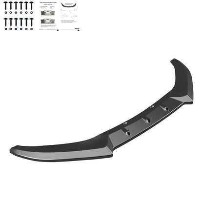 FS01.166 - Frontsplitter passend für FORD Puma ST-Line Mk1 2021-2024 Hochglanz Schwarz