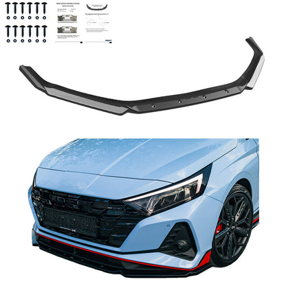 FS01.178 - Frontsplitter passend für HYUNDAI I20 N Mk3 2020+ Hochglanz Schwarz