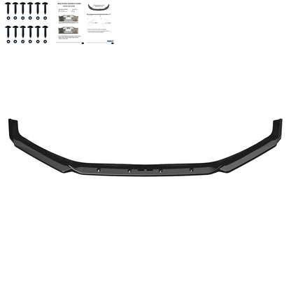 FS01.178 - Frontsplitter passend für HYUNDAI I20 N Mk3 2020+ Hochglanz Schwarz