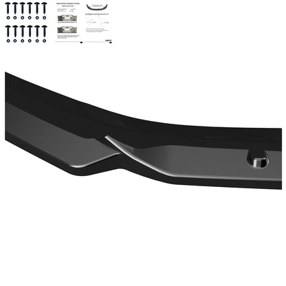 FS01.178 - Frontsplitter passend für HYUNDAI I20 N Mk3 2020+ Hochglanz Schwarz