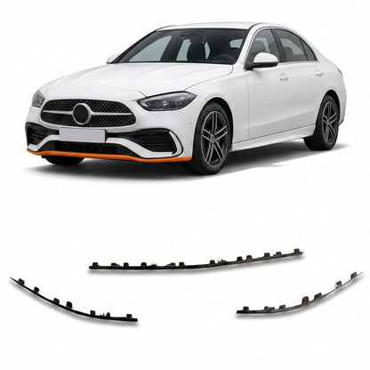 Frontspoiler Hochglanz Schwarz passend für Mercedes C-Klasse W206 2021-