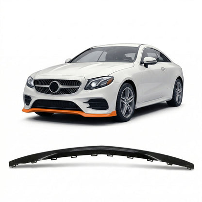 Frontspoiler Hochglanz Schwarz passend für Mercedes E-Klasse W213 C238 2016-2020