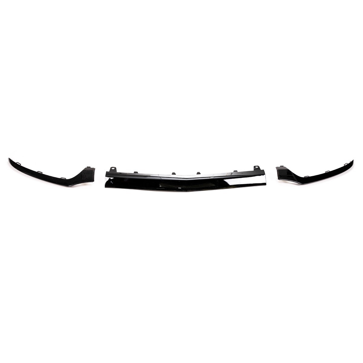 Frontspoiler Hochglanz Schwarz passend für Mercedes C-Klasse W205 2013-2018