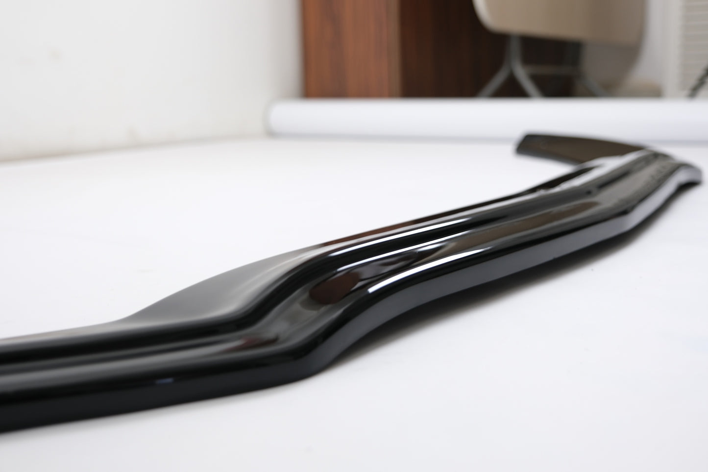 Frontsplitter passend für Mercedes C-Klasse W205 C43 AMG Limousine-Kombi 2016-2018 mit ABE TÜV Hochglanz Schwarz