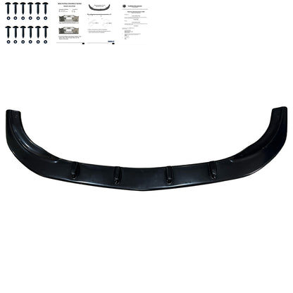 Frontsplitter passend für Mercedes V-Klasse W447 2014-2019 mit ABE TÜV Hochglanz Schwarz