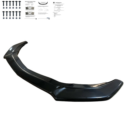 Frontsplitter passend für Mercedes CLA 45 AMG C117 Facelift 2017-2019 mit ABE TÜV Hochglanz Schwarz