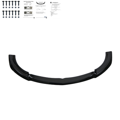 Frontsplitter passend für Mercedes E-Klasse E63 AMG Kombi/Limousine S213/W213 2017-2021 mit ABE TÜV Hochglanz Schwarz