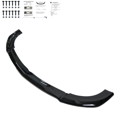 Frontsplitter passend für Mercedes E-Klasse E63 AMG Kombi/Limousine S213/W213 2017-2021 mit ABE TÜV Hochglanz Schwarz
