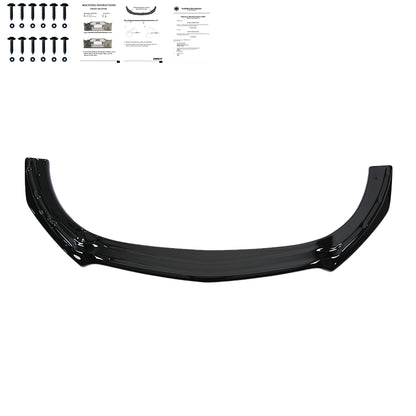 Frontsplitter passend für MERCEDES CLA 35 AMG Aero C118 2019+ mit ABE TÜV Hochglanz Schwarz