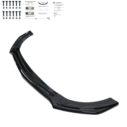 Frontsplitter passend für MERCEDES CLA 35 AMG Aero C118 2019+ mit ABE TÜV Hochglanz Schwarz