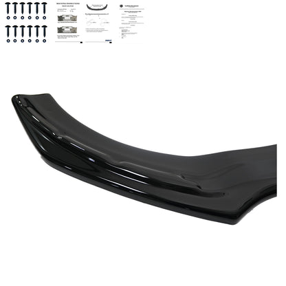 Frontsplitter passend für MERCEDES CLA 35 AMG Aero C118 2019+ mit ABE TÜV Hochglanz Schwarz