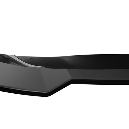 FS01.119 - Frontsplitter passend für MERCEDES A-Klasse AMG-Line W176 Facelift 2015-2018 mit ABE TÜV Hochglanz Schwarz