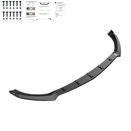 FS01.130 - Frontsplitter passend für MERCEDES CLA Coupé AMG-LINE C118/X118 2019+ Hochglanz Schwarz