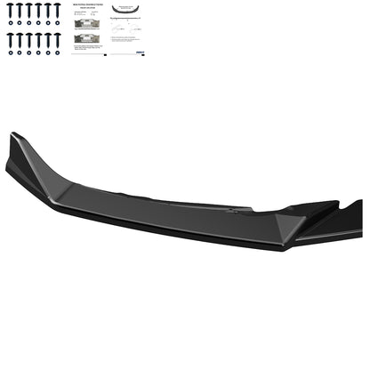 FS01.201 - Frontsplitter passend für Mercedes A45 S Aero Pack W177 / W177 Facelift 2019+ Hochglanz Schwarz