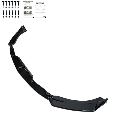FS01.202 - Frontsplitter passend für Mercedes CLA45 S Aero Pack C118 2019-2023 Hochglanz Schwarz