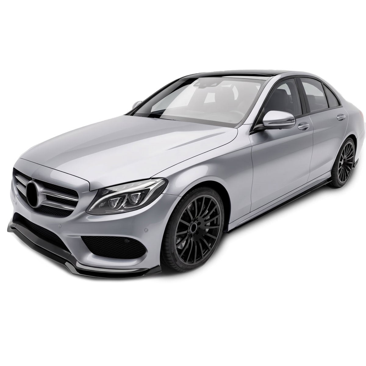 Frontsplitter passend für Mercedes C-Klasse W205 AMG 2014-2018