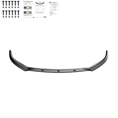 Frontsplitter passend für OPEL Corsa 2020+ mit ABE TÜV Hochglanz Schwarz