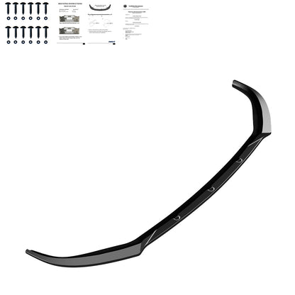 Frontsplitter passend für OPEL Corsa 2020+ mit ABE TÜV Hochglanz Schwarz