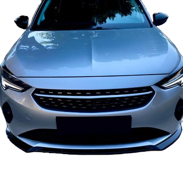 Frontsplitter passend für OPEL Corsa 2020+ mit ABE TÜV Hochglanz Schwarz
